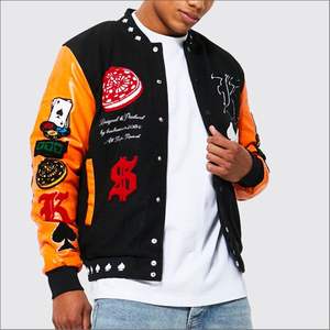 Ropa informal, chaquetas universitarias cómodas para hombres, chaquetas universitarias para hombres de mejor diseño con personalización - Product Image 4