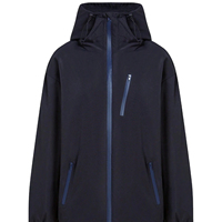 Service OEM – Vestes coupe-vent unisexes réversibles personnalisées avec capuche, imperméables, respirantes, fines, écologiques, à fermeture éclair, pour l'extérieur