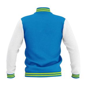 Wholesale Winter Men s Suede Varsity Jacket Single Button Closure Eco Friendly Breathable Casual Outerwear OEM Service <b>Coat</b> - Product Image 4