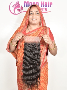 100% Super promoción Mejor calidad Raw Indian Remy Hair Proveedor de India Cierre de cabello humano Ondulado asegurado Sin procesar por exportación - Product Image 3