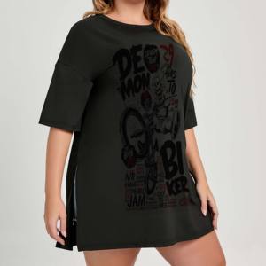 Camisetas Extra Grandes Transpirables para Mujer al por Mayor, Camisetas de Marca de Primera Calidad, Camisetas para Damas, Camisetas para Chicas - Product Image 2