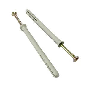 Vis à tête fraisée Fabrication PE/Nylon Jeu <span class=keywords><strong>de</strong></span> bouchons muraux Ancre d'expansion en acier - Product Image 5