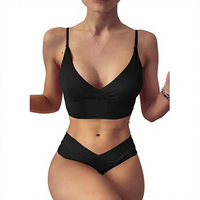 Vente en gros de maillots de bain pour femmes, ensemble bikini 2 pièces, séchage rapide, respirant, polyamide, imprimé numérique perlé, fabriqué en Turquie, personnalisation OEM