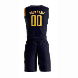 Uniforme de basket-ball en gros pas cher, sur mesure, ensemble réversible vierge, sublimation, séchage rapide, uniforme de basket-ball à étiquette privée - Product Image 2