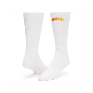 Chaussettes de sport tricotées antibactériennes respirantes à séchage rapide pour hommes, avec logo brodé personnalisé, nouvel arrivage 2026 - Product Image 1