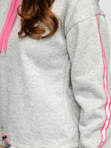 Sweat-shirts à capuche pour femmes en coton 100% de haute qualité, imprimés DTF personnalisés, respirants, décontractés pour l'hiver, streetwear - Product Image 2