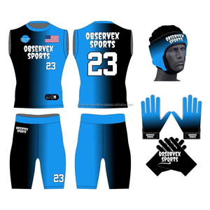 Customized Breathable Anti-Bacterial Quick Dry 7v7 Flag Football Uniforms for <b>Men</b>-Wholesale - Product Image 6