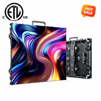 Stock USA Entrepôt Miami Écran LED de scène P2.6 GOB 500x500mm Panneau suspendu anti-collision intérieur raccordable pour événements