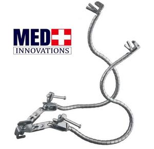 Dispositivos Médicos Profesionales, Sistema de Fijación de Retractor Cerebral Leyla, Instrumentos Quirúrgicos Ortopédicos de Acero Inoxidable, Garantía de 3 Años - Product Image 2