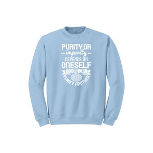 Sweat-shirt en mélange de coton avec des thèmes de bouddha imprimés Style décontracté 12 options de couleur 260-280 Placement de conception personnalisable GSM lourd - Product Image 5