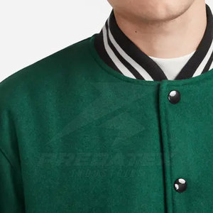 Confortable Hiver Chaud Letterman Veste Coupe-Vent Letterman Veste D'hiver À Un Prix Raisonnable - Product Image 4