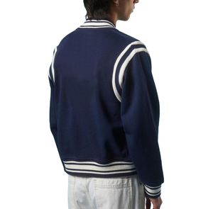 Blousons universitaires en polaire en gros, style personnalisé, très demandés, pour l'hiver, style baseball - Product Image 6