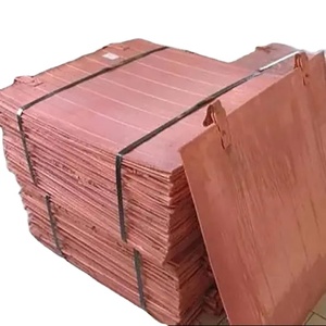 Reputado distribuidor que vende 100% calidad genuina Pure Orange Electronics Color Cátodo Compradores a granel Cátodos DE ALTO tamaño Hoja de cobre - Product Image 1