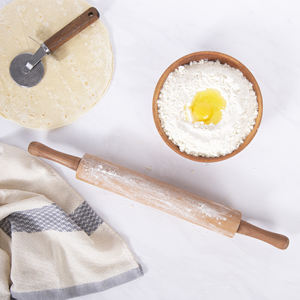 Rodillo de amasar ajustable al por mayor |   Utensilio de Cocina de Madera de Haya - Product Image 5