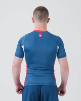 Nouveauté 2023 Bright Way International Rashguard MMA vierge unisexe pour adultes, couleur personnalisable OEM, Spandex/Polyester 280g