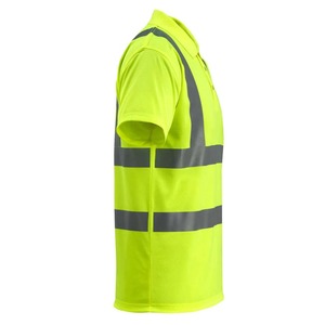 Design personnalisé Polo 100% polyester Chemise de golf à séchage rapide Piqué Logo de l'entreprise et nom imprimé Vêtements de travail Chemises uniformes polo - Product Image 3