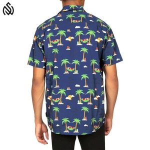 Summer <b>Man</b> Clothes <b>Hawaiian</b> Print <b>Shirts</b> <b>Men's</b> <b>Shirt</b> Casual Beach Short Sleeve Beach <b>Shirts</b> - Product Image 3