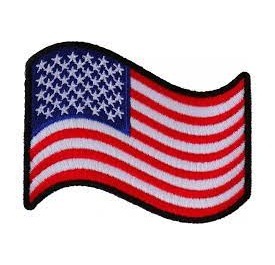 แผ่นปะพีวีซีรักชาติด้วยลูกไม้แผ่นปักลายนกอินทรีด้วยธงอเมริกันแบบ3D - Product Image 4