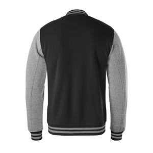 Vestes d'université Logos personnalisés de qualité Chenille Broderie Manches en cuir Toile enduite OEM Baseball Letterman Vestes - Product Image 3