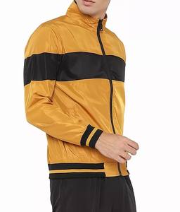 Chaqueta cortavientos reflectante de poliéster personalizada para hombre, cortavientos impermeable Retro Vintage transpirable - Product Image 3