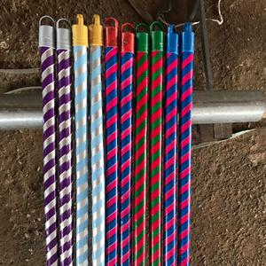 Hom Use Bâtons En Bois Naturel Voyage PVC Manche De Balai En Bois 120x2.2cm Pour Le Nettoyage Prix Négociable - Product Image 6