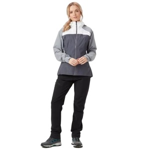 Chaqueta Softshell deportiva personalizada Unisex para hombre y mujer, de talla grande, elegante diseño liso, resistente al viento, impermeable, transpirable, de punto - Product Image 2