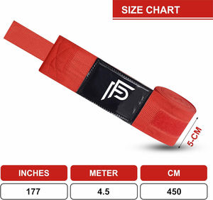 Envolturas de mano de boxeo de neopreno elástico al por mayor con durabilidad mejorada de costura Premium - Product Image 5