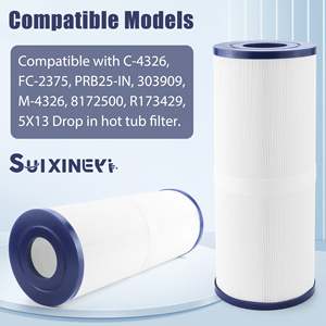 Filtro de Spa SUIXINEYI PRB25 Compatible con Unicel C-4326 Guardian 413-106 Filbur FC-2375 Accesorio para Piscina Pentair - Product Image 2