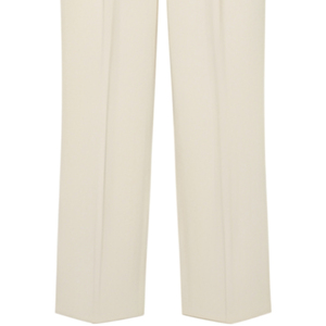 กางเกงขายาวผ้าแคนวาสทรงตรงเอวกลางผูกเชือก แห้งเร็ว ระบายอากาศดี สำหรับผู้หญิง สไตล์ลำลอง ธุรกิจ ทำงาน ออฟฟิศ ผ้าฝ้าย 100% - Product Image 6