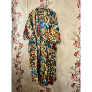 Robe Kimono Respirante d'Inspiration Frida Kahlo, Robe d'Été Sexy pour les Loisirs, Décontractée, Grande Taille, Matériaux Assortis, Taille Unique, ODM - Product Image 1