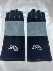 ถุงมือหนังแกะลายหนังวัวและหนังวัวแยกสำหรับงานตัดเย็บถุงมือทำงานหนังทนทาน - Product Image 4