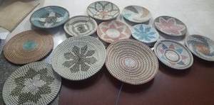 <b>Products</b> Natural Hot Selling With <b>Cheap</b> Price for Export From Manufactory Handicraft Seagrass Hanging Plate - Product Image 3