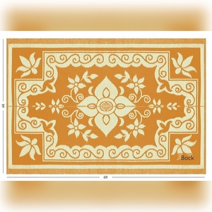 Tapis en plastique ANAX PP, tapis de sol, 6x9 pieds, tapis de maison, résistant aux taches, forme carrée, qualité supérieure, emballage en balles - Product Image 5