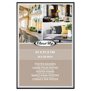 Set of 3 Black Metal <b>Poster</b> Frames 61 X 91.5 cm Print Format for Display - Product Image 6