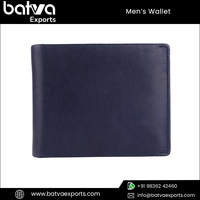 Harga Pabrik Kualitas Tinggi Polos Jenis Pola Mewah dan Bergaya Bi-fold Kulit Asli RFID Memblokir Dompet Pria
