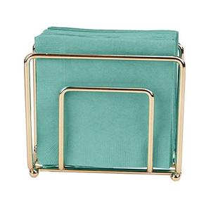 Porte-mouchoirs décoratif élégant en fil métallique pour table à manger, salle de bain et bureau avec cadre en fil métallique simple et élégant - Product Image 1