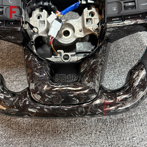 Volante Personalizado de Fibra de Carbono Forjado para Toyota Hilux Gr Corolla Camry Land Cruiser Fortuner Gt86 Lc300 Lc200 Prado 120 150 - Product Image 6