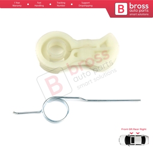 BWR1110 Clips de guía de cable para reparación de elevalunas derecho para Modus Scenic MK2 3 206 307 C3 MK1 Xsara Meriva A - Product Image 2