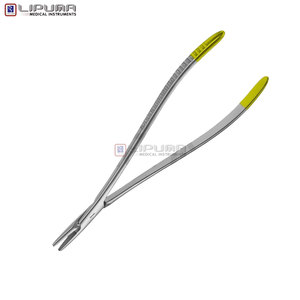 Soporte de aguja médico Manual Langenbeck Premium de 20cm, instrumento quirúrgico de acero inoxidable, agarre de carburo de tungsteno Superior, Mol de seguridad - Product Image 4