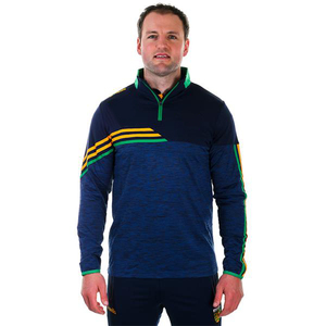 100% Polyester GAA Jersey Demi Zip Top Hurling Jacket Logo Personnalisé Impression Motif Solide Plus La Taille Tissage Tricoté - Product Image 6