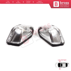Rétroviseur latéral BSP592 avec clignotant, lentille droite et gauche pour Crafter MK1 Sprinter 906 2E0953049A 2E0953050A - Product Image 3
