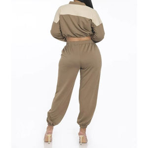 Conjuntos Casuales Cortos de Invierno de Algodón 100% Premium para Mujer / Conjunto Casual de Pantalones Cargo de Alta Calidad para Mujer 2026 - Product Image 3