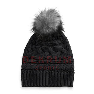 2026 Customized Label Trendy Plain Beanie <b>Hat</b> New Style Knitted Fashion Warm Winter Beanie <b>Hat</b> - Product Image 1