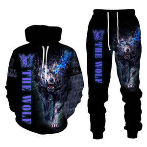 Nuevo chándal térmico de manga larga con logotipo personalizado, chándal estampado de algodón con cuello y capucha para hombres y mujeres - Product Image 4