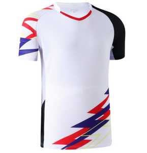 Saison hommes maillot de football football vente en gros logo personnalisé maillot de football à manches courtes maillot de football - Product Image 1