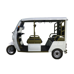 Nuevo Modelo QSD, Auto Rickshaw <span class=keywords><strong>El</strong></span>éctrico Verde, 3000W de Potencia, Smart E Rickshaw Dala <span class=keywords><strong>El</strong></span>éctrico, Carrocería Abierta, para 4-6 Pasajeros - Product Image 5