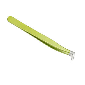 Pinces professionnelles pour extensions de cils en acier inoxydable, outil de précision pour les artistes en extensions de cils volume et classiques - Product Image 6
