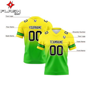 Venta al por mayor de camisetas de fútbol personalizadas con cuello en V, proveedor de camisetas de fútbol Retro Vintage de manga larga con sublimación de calidad tailandesa - Product Image 5