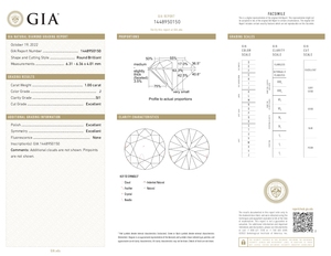 SI1เพชรโซลิแทร์ธรรมชาติคุณภาพสูง100% & ชัดเจน SI2เพชรเม็ดเดี่ยวทรงหลวมสีเจกลมสุกใส - Product Image 3