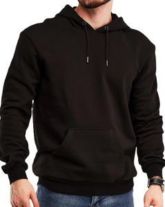 Sudadera con Capucha de Algodón Teñido Liso de Invierno Mexion, con Cierre, Personalizable, de Alta Calidad, Ecológica, para Hombre y Mujer, Cálida - Product Image 1